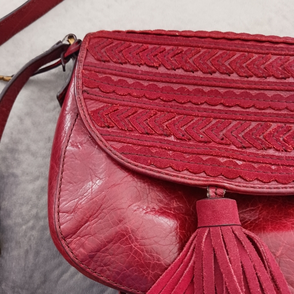 Fossil Emi wine leather crossbody bag - Picture 12 of 13